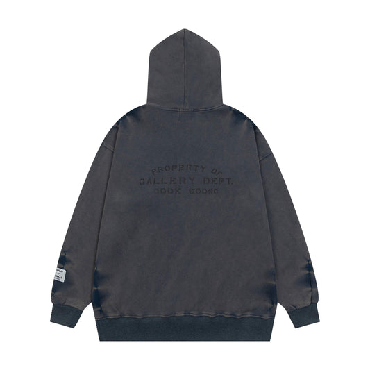 GALLERY DEPT  New Hooded Sweatshirt G393-1